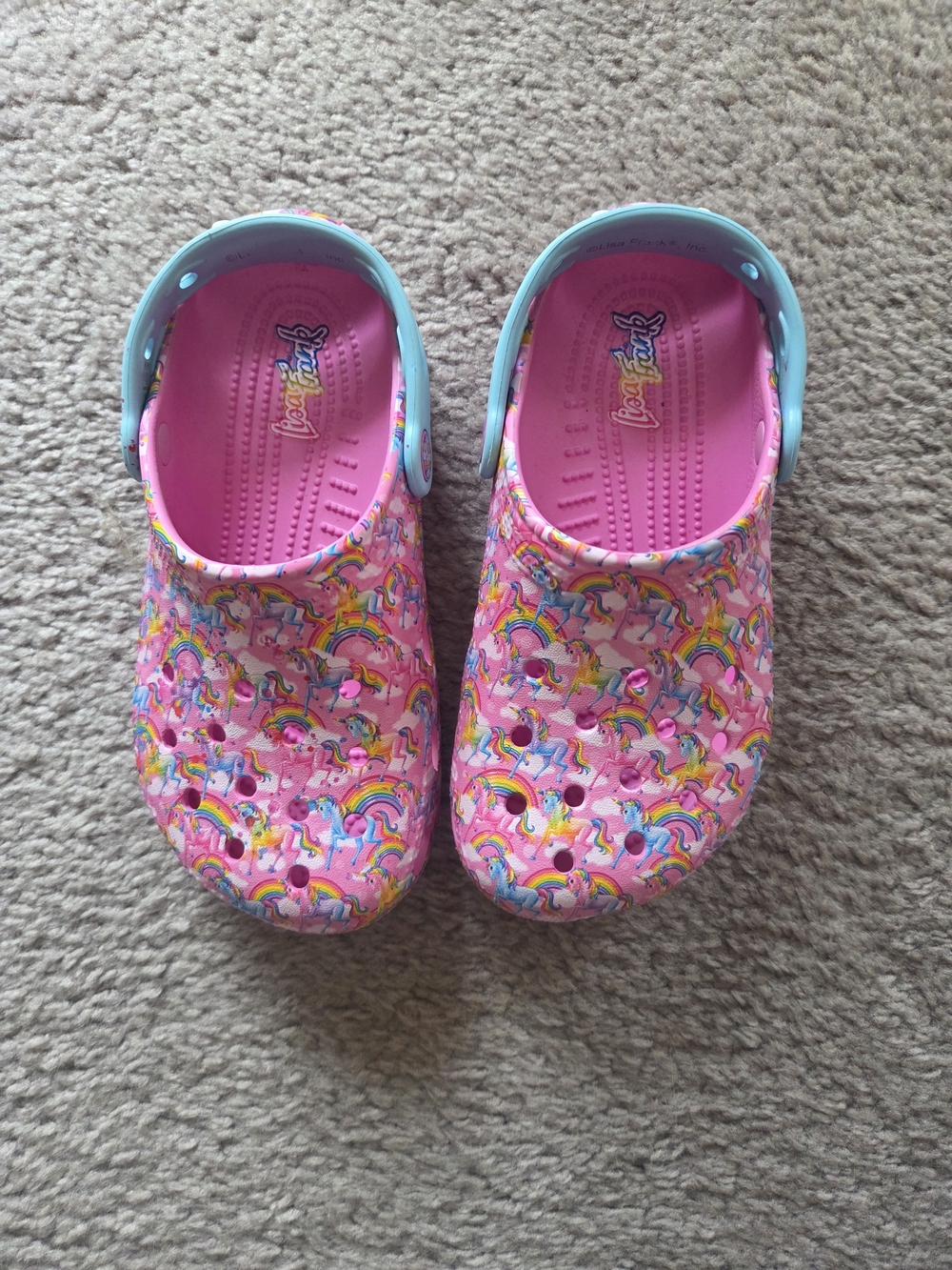 Lisa Frank X Crocs
